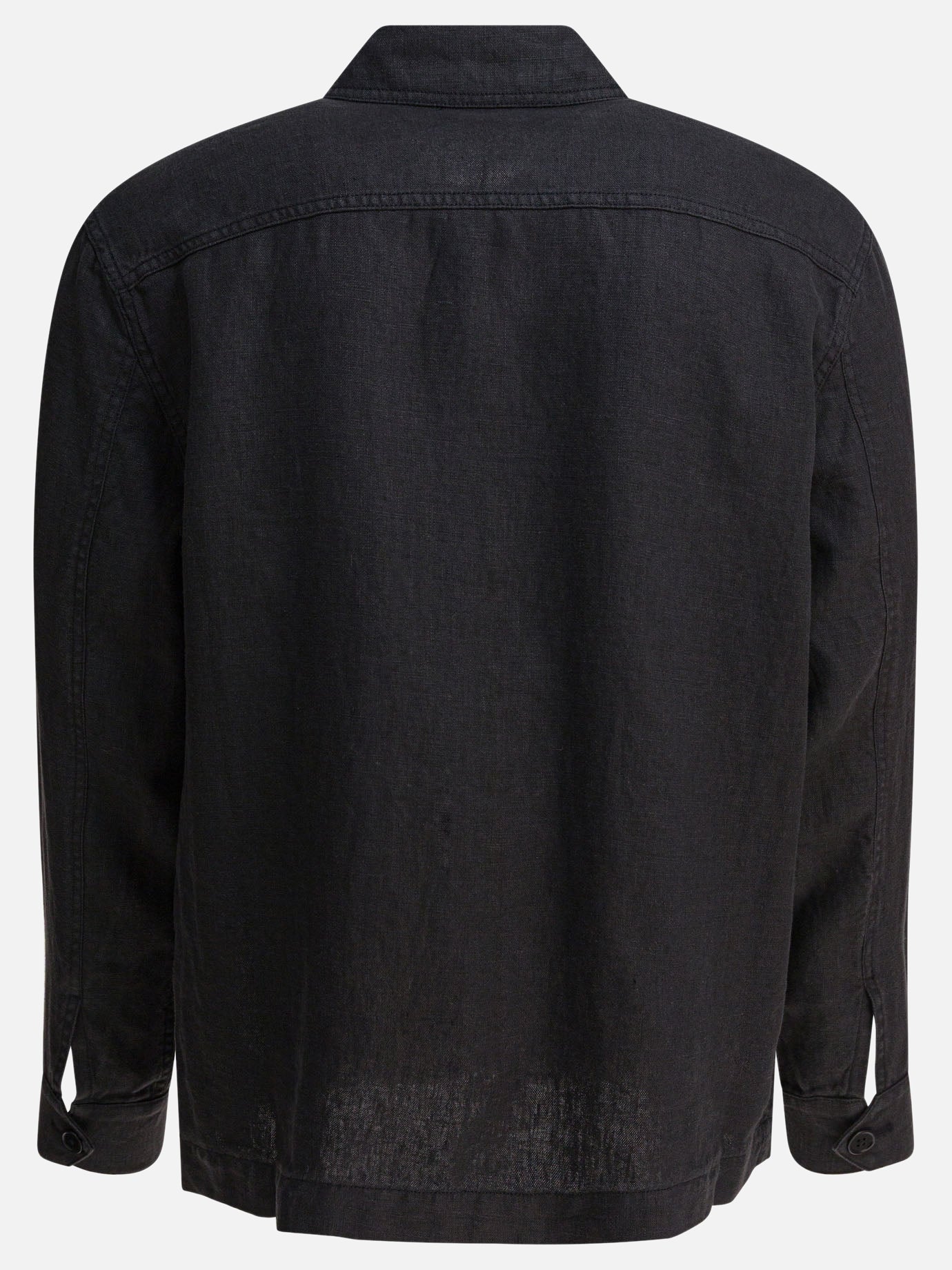 Overshirt jackets Solid colour  Black - Alex Mill Men | PDP | VIETTI Online Store | Zoom-Modal_2
