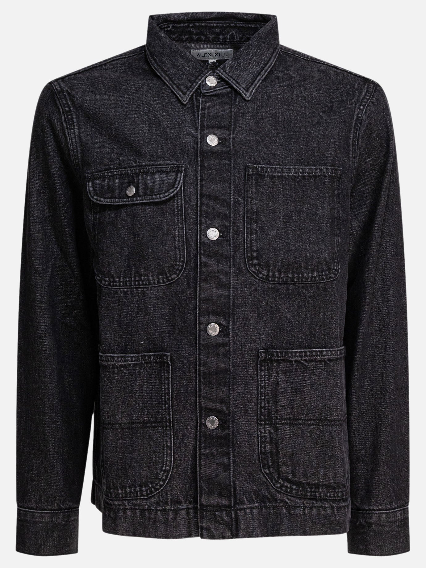 Denim jackets Denim  Black - Alex Mill Men | PDP | VIETTI Online Store | thumbnail