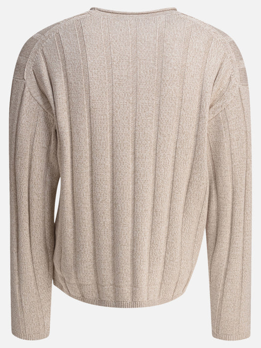 Crewneck sweaters Solid colour  Beige - Alex Mill Men | PLP | VIETTI Online Store 
