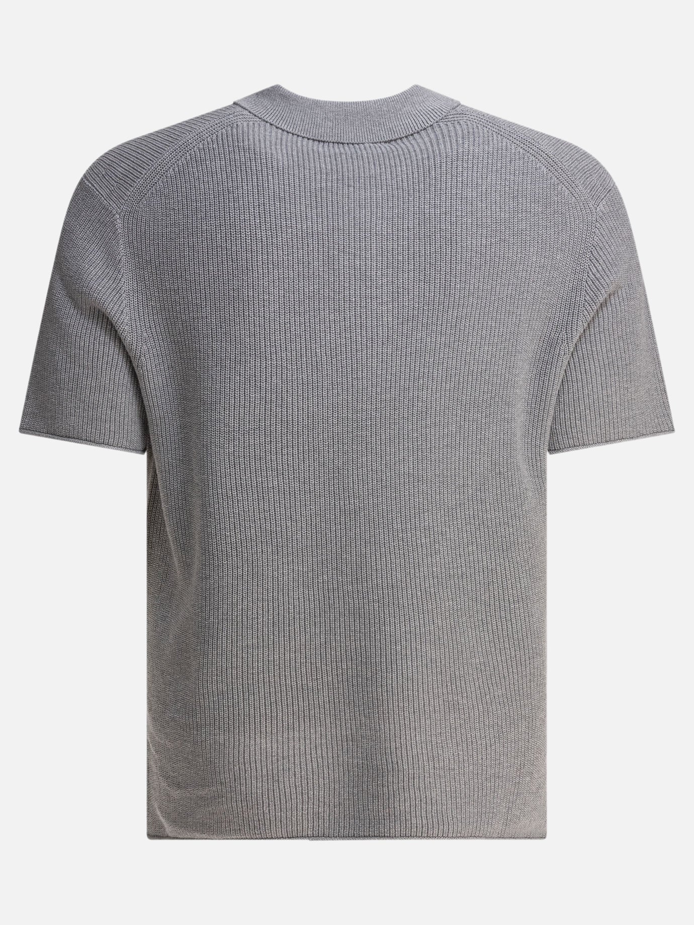 Polo shirts with buttons Solid colour  Grey - Alex Mill Men | PDP | VIETTI Online Store | Zoom-Modal_2
