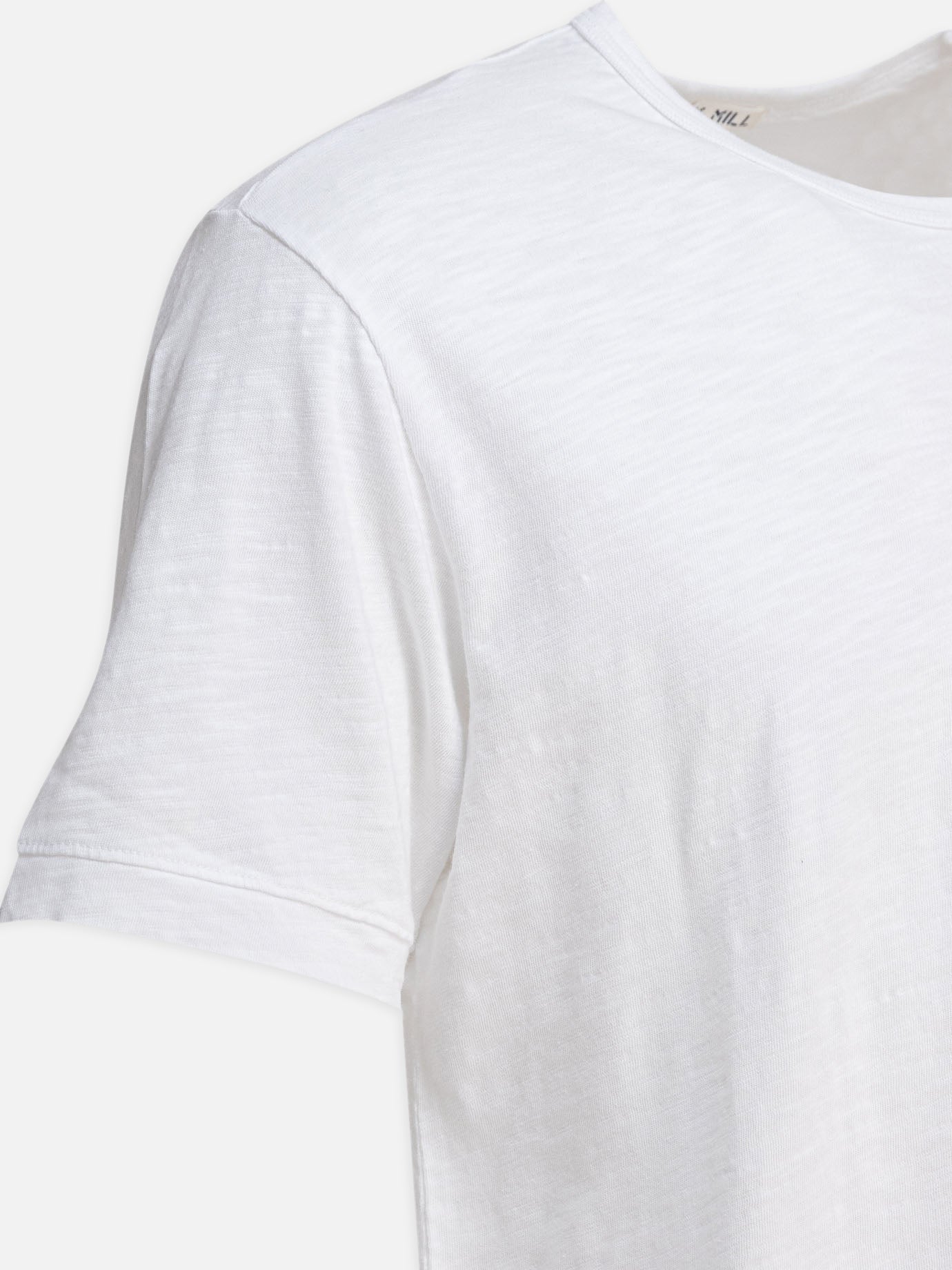 Crewneck t-shirts Solid colour  White - Alex Mill Men | PDP | VIETTI Online Store | thumbnail_4