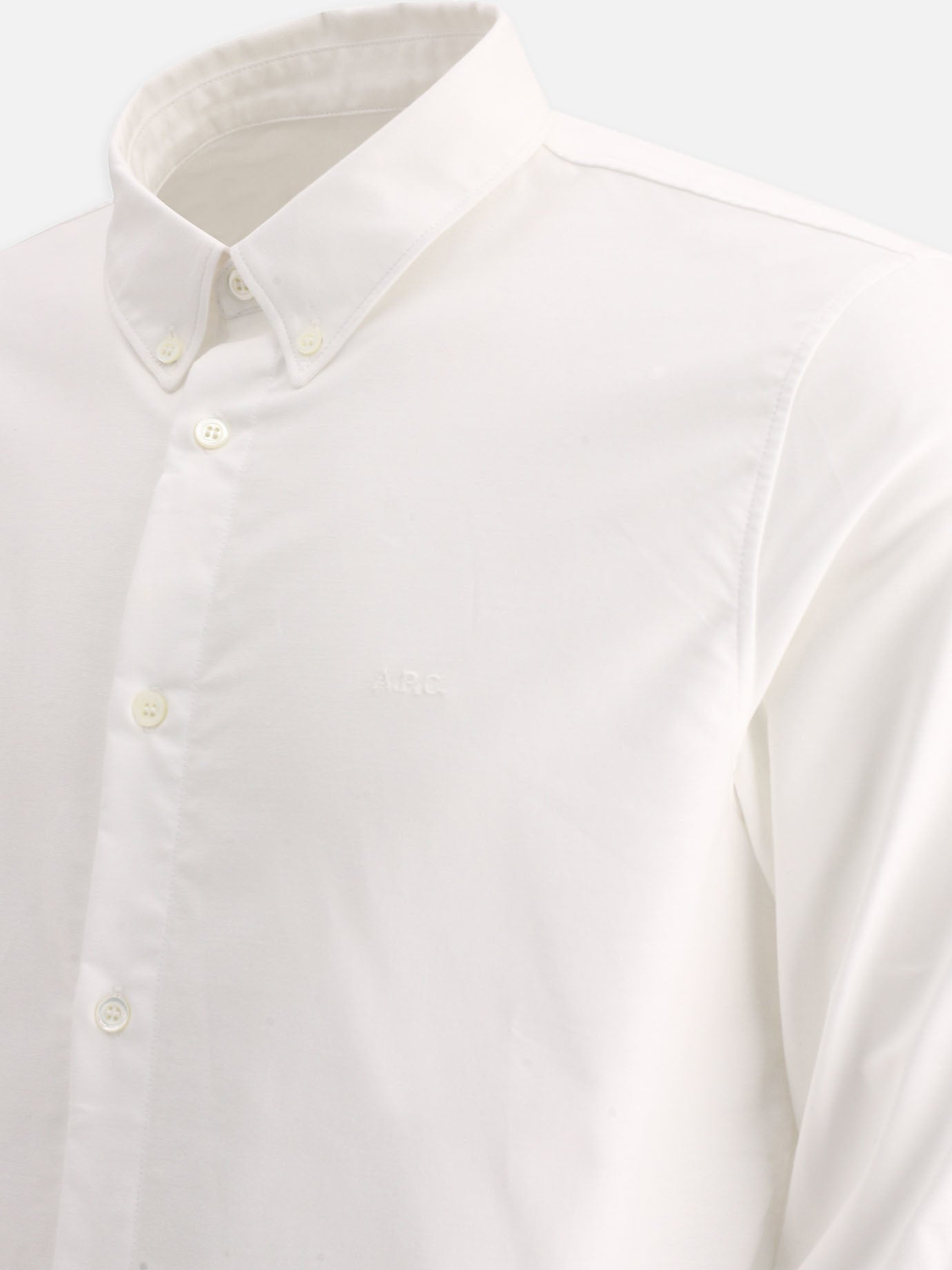 Formal shirts Solid colour  White - A.P.C. Men | PDP | VIETTI Online Store | thumbnail_4