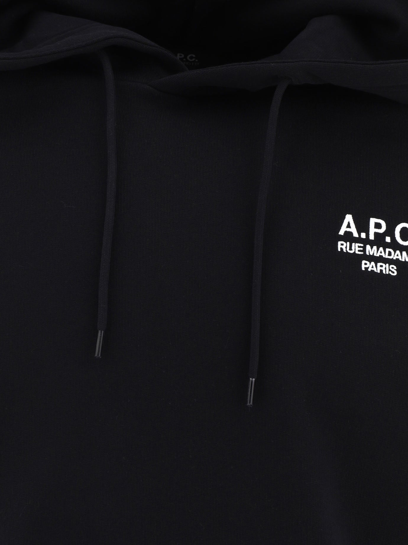 Hoodies Logo  Black - A.P.C. Men | PDP | VIETTI Online Store | thumbnail_3