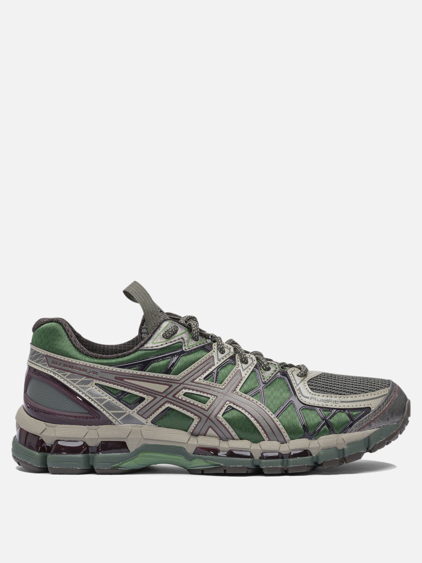 Low top sneakers 100% synthetic fiber - 100% rubber  Green - Asics Men | PDP | VIETTI Online Store | thumbnail