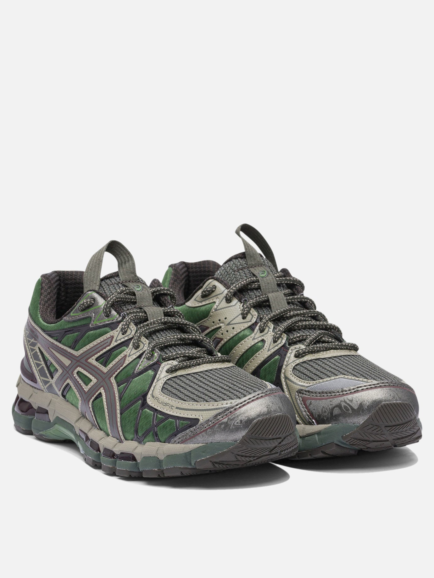 Low top sneakers 100% synthetic fiber - 100% rubber  Green - Asics Men | PDP | VIETTI Online Store | thumbnail_2