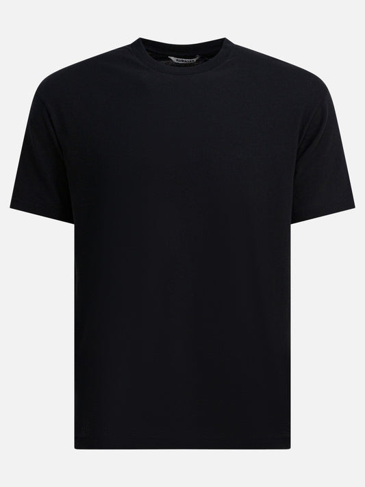 Crewneck t-shirts Solid colour  Black - Auralee Men | PLP | VIETTI Online Store 
