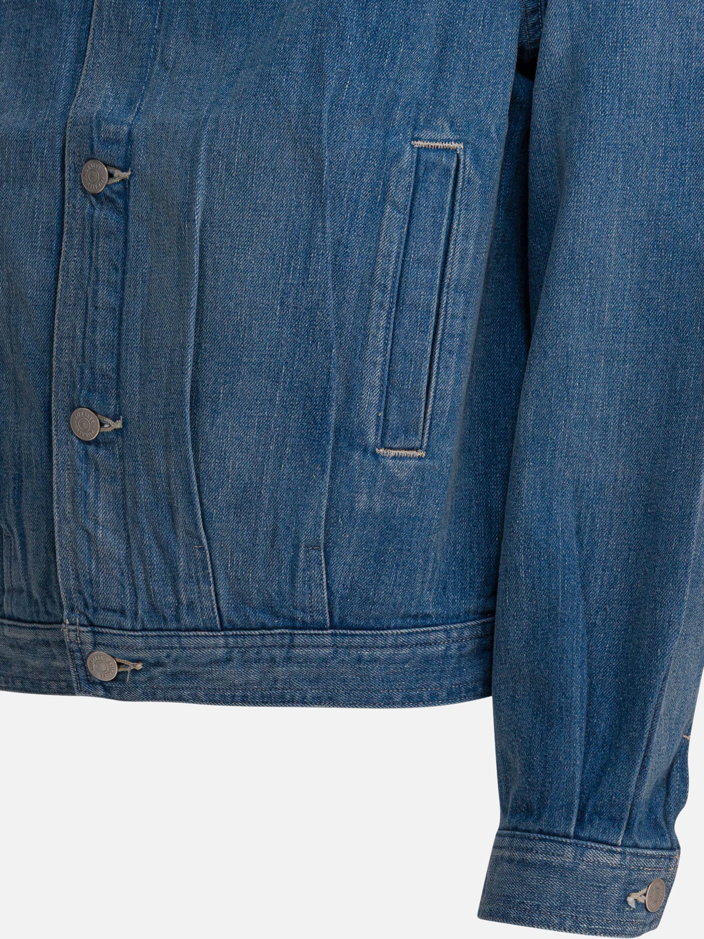 Quilted & Utility Jackets Solid colour  Light blue - Auralee Men | PDP | VIETTI Online Store | thumbnail_4