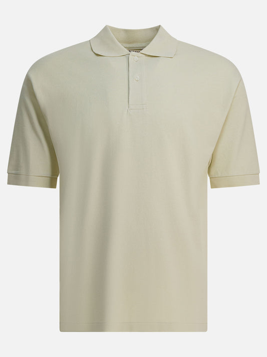 Polo shirts with buttons Solid colour  Green - Auralee Men | PLP | VIETTI Online Store 
