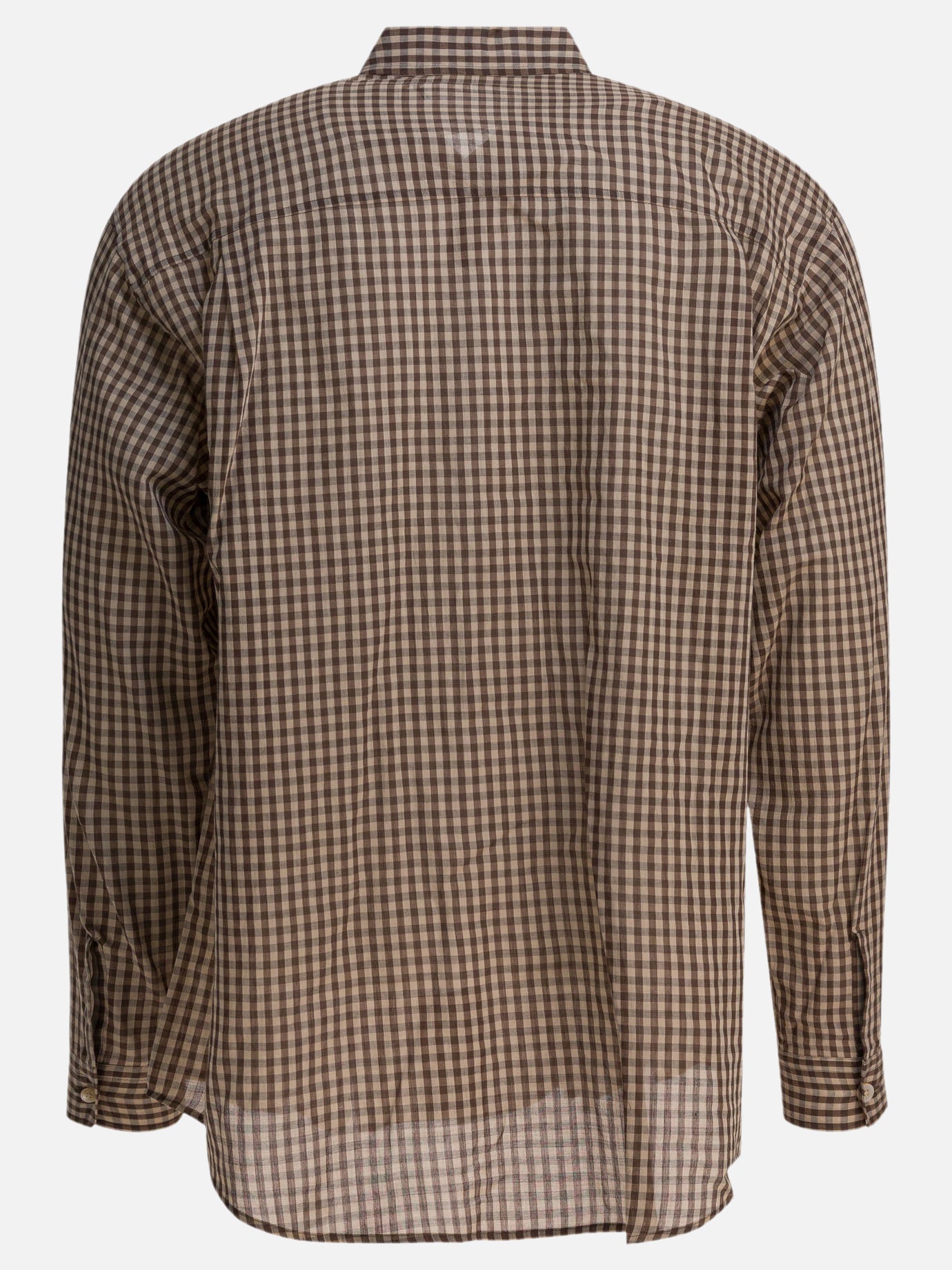 Casual shirts Gingham  Brown - Auralee Men | PDP | VIETTI Online Store | Zoom-Modal_2
