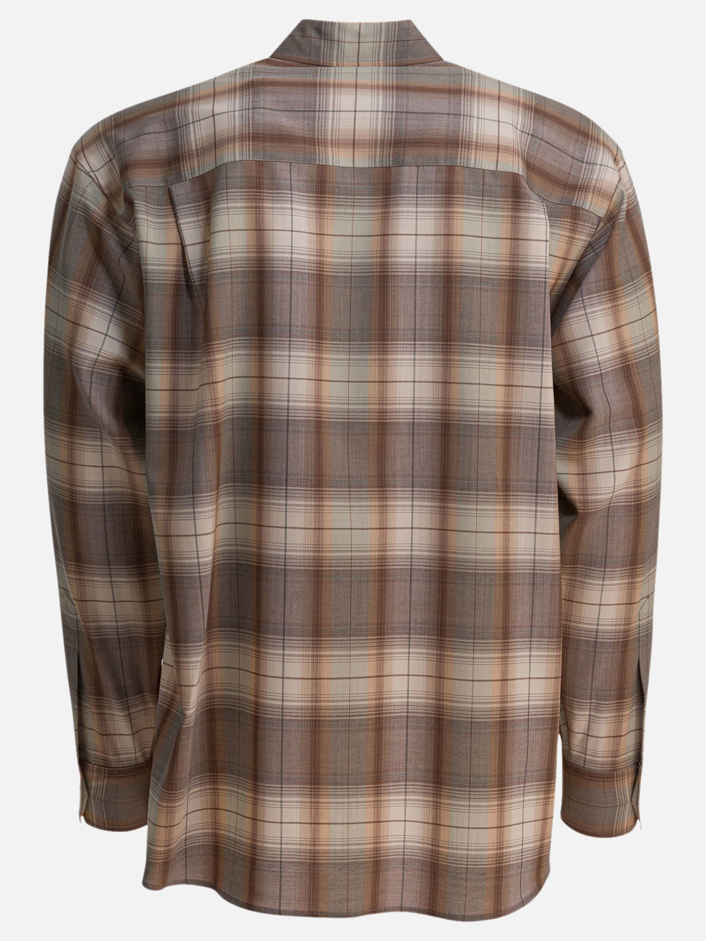 Casual shirts Check  Beige - Auralee Men | PDP | VIETTI Online Store | Zoom-Modal_2
