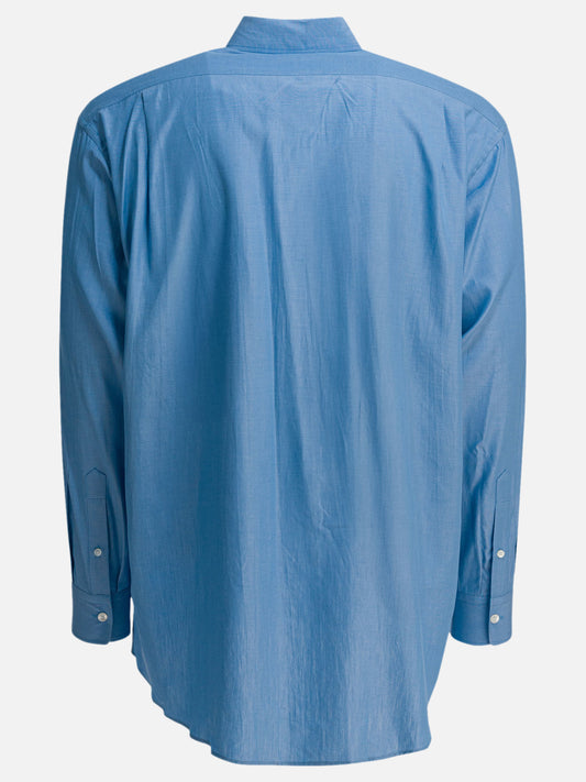 Casual shirts Solid colour  Light blue - Auralee Men | PLP | VIETTI Online Store | 2
