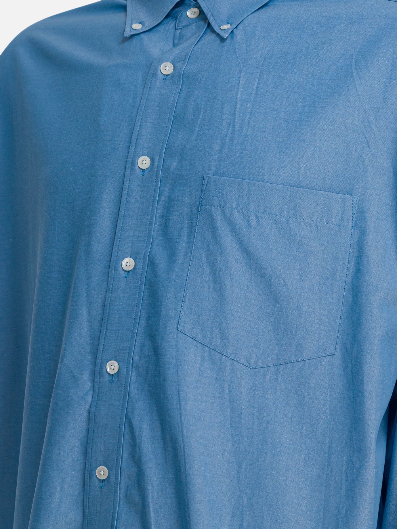 Casual shirts Solid colour  Light blue - Auralee Men | PDP | VIETTI Online Store | Zoom-Modal_4
