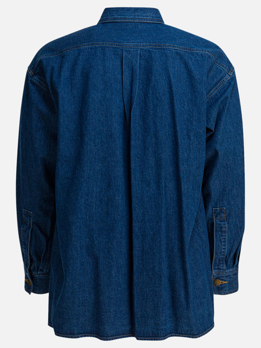 Casual shirts Denim  Blue - Auralee Men | PLP | VIETTI Online Store | 2
