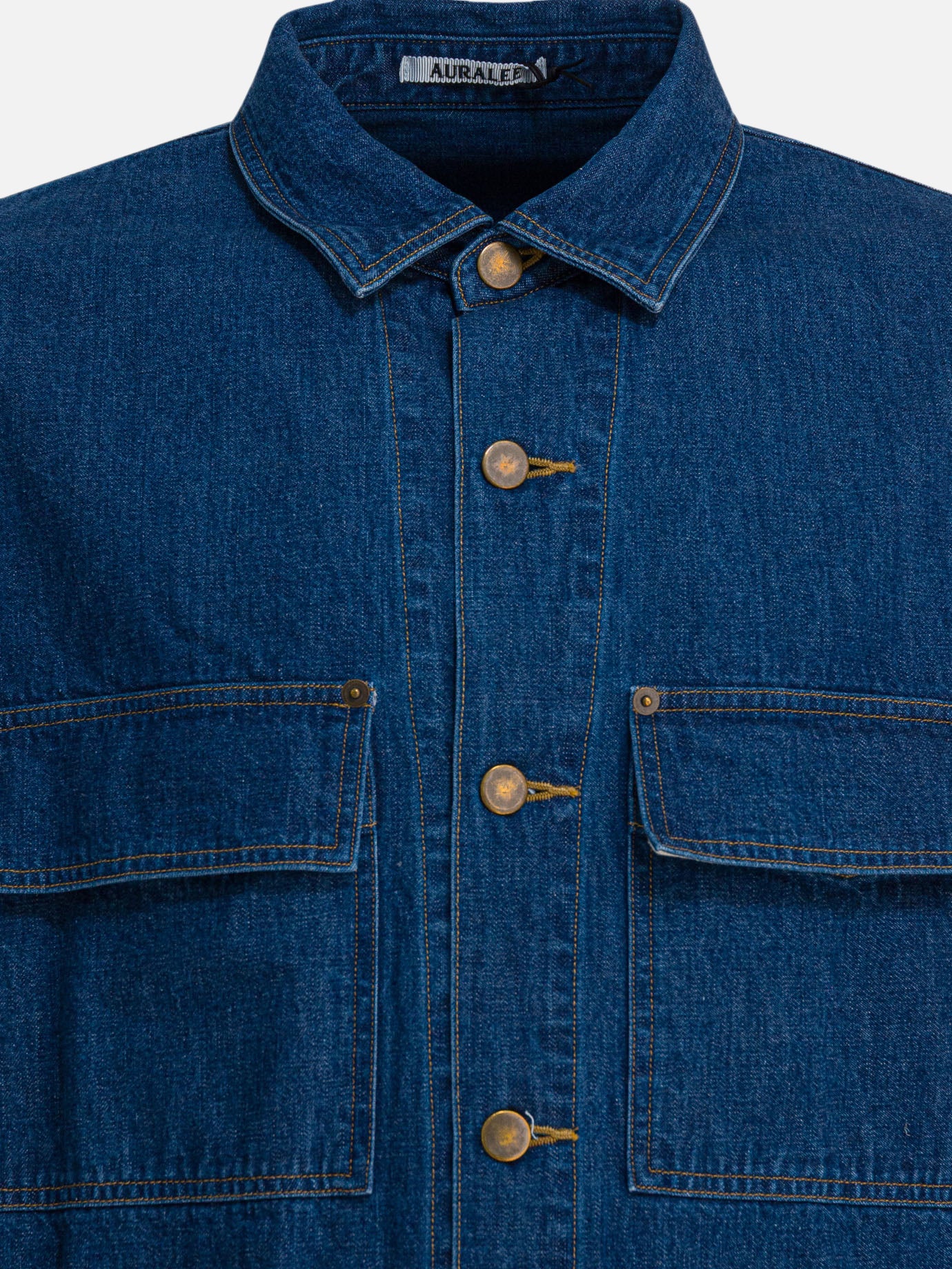 Casual shirts Denim  Blue - Auralee Men | PDP | VIETTI Online Store | thumbnail_3