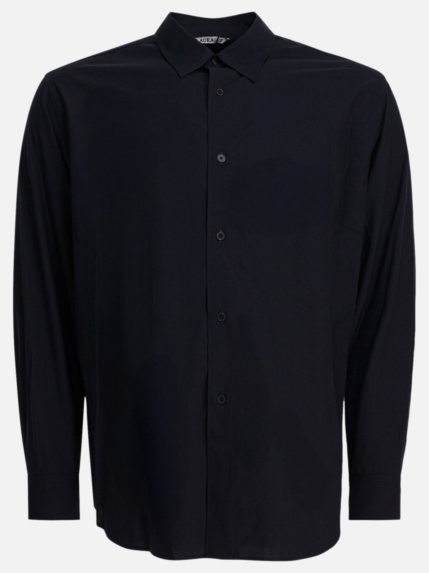 Casual shirts Solid colour  Blue - Auralee Men | PDP | VIETTI Online Store | thumbnail