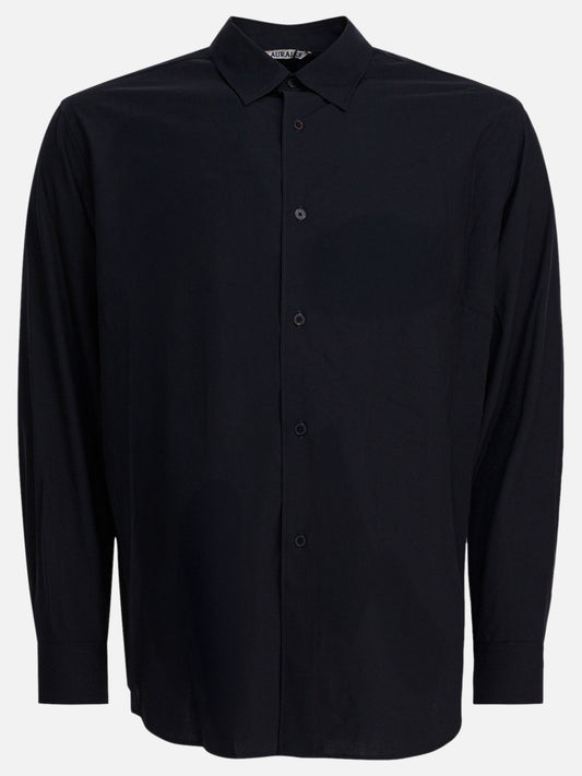 Casual shirts Solid colour  Blue - Auralee Men | PLP | VIETTI Online Store 
