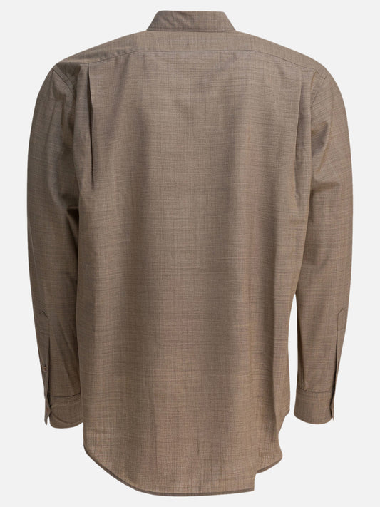 Casual shirts Solid colour  Beige - Auralee Men | PLP | VIETTI Online Store | 2
