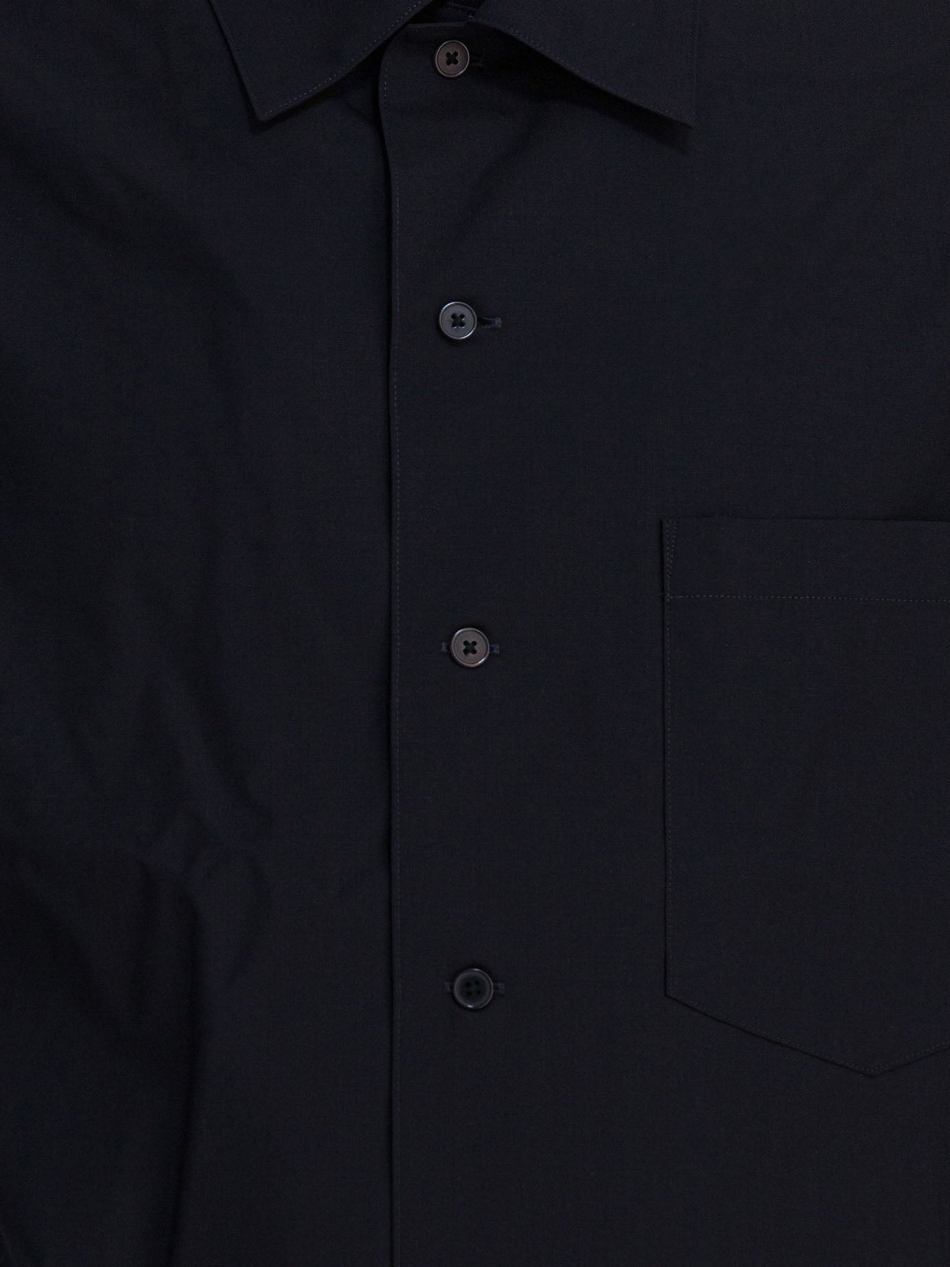 Casual shirts Solid colour  Blue - Auralee Men | PDP | VIETTI Online Store | thumbnail_3
