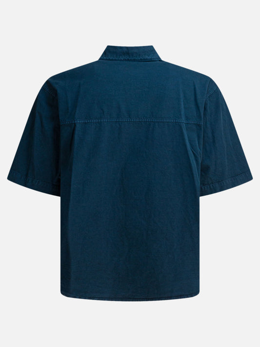 Casual shirts Solid colour  Blue - Auralee Men | PLP | VIETTI Online Store | 2
