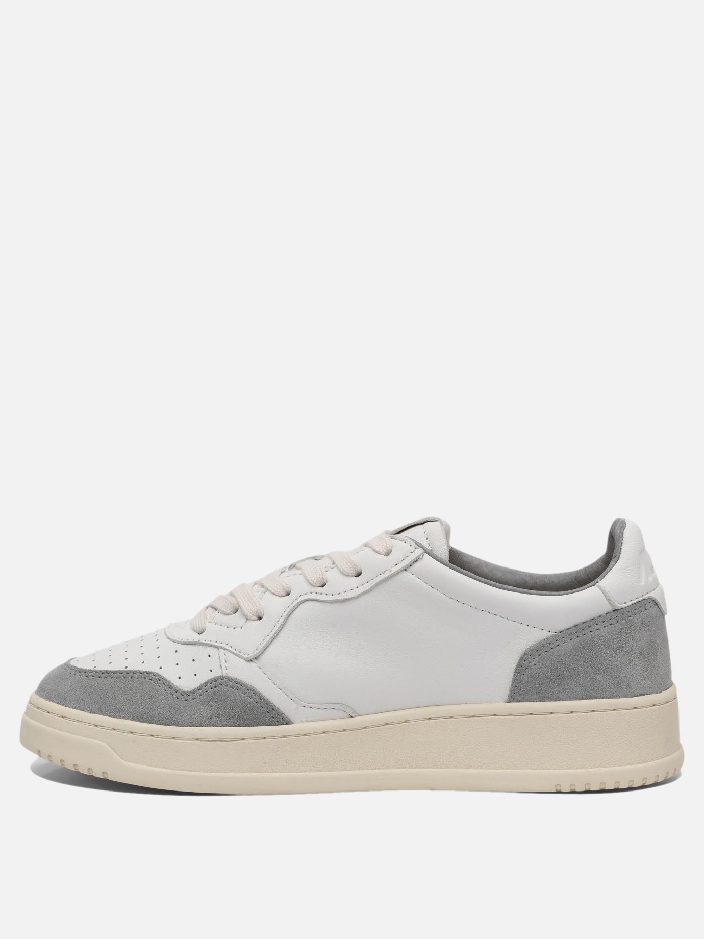 Low top sneakers 100% cow leather - 100% rubber  Grey - Autry Men | PDP | VIETTI Online Store | thumbnail_3