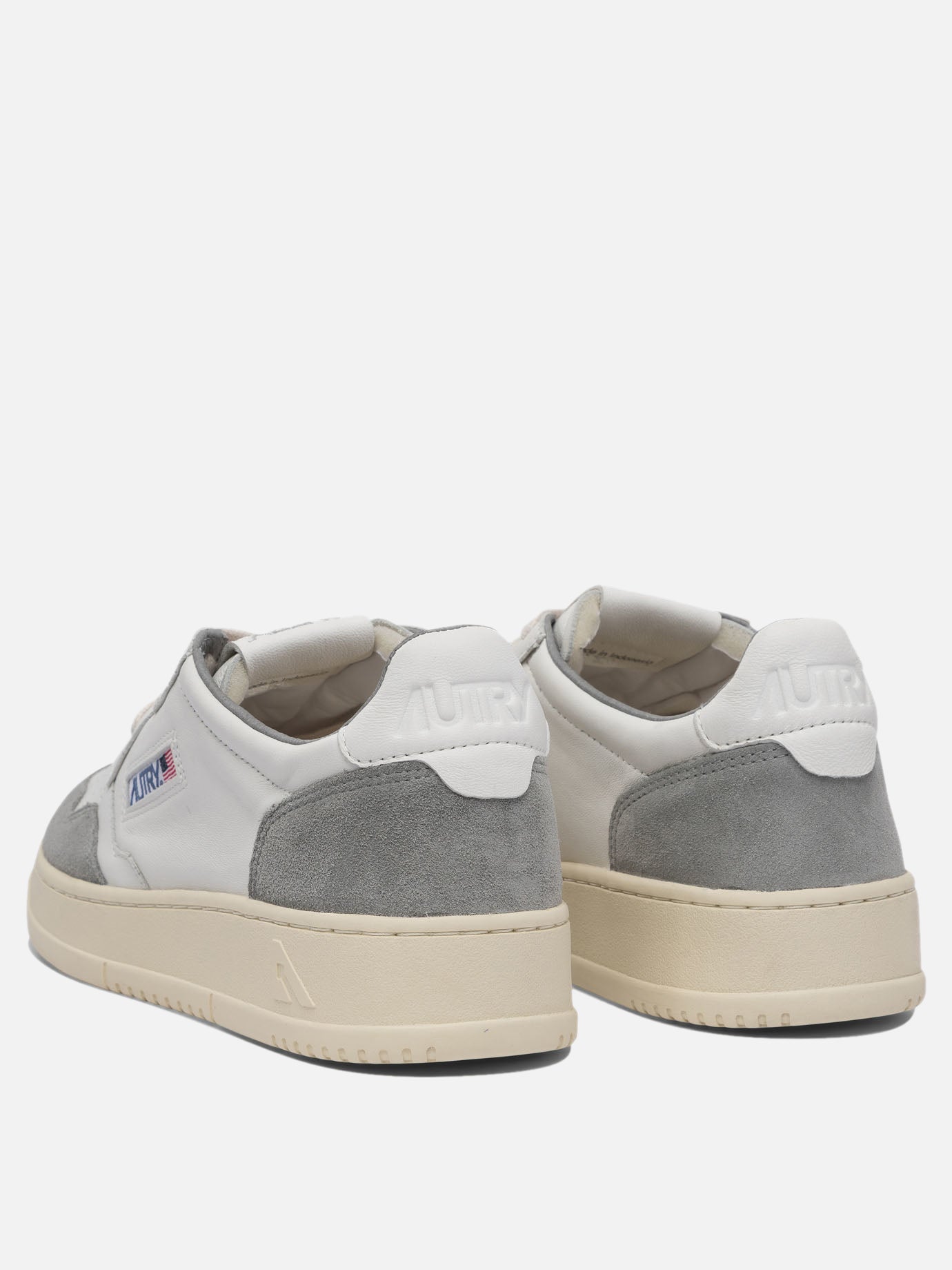 Low top sneakers 100% cow leather - 100% rubber  Grey - Autry Men | PDP | VIETTI Online Store | Zoom-Modal_4

