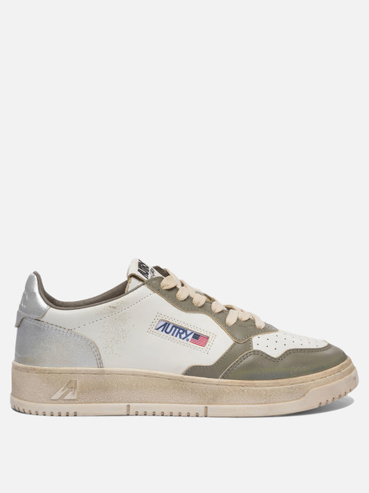 Low top sneakers 100% cow leather - 100% rubber  Green - Autry Men | PLP | VIETTI Online Store 
