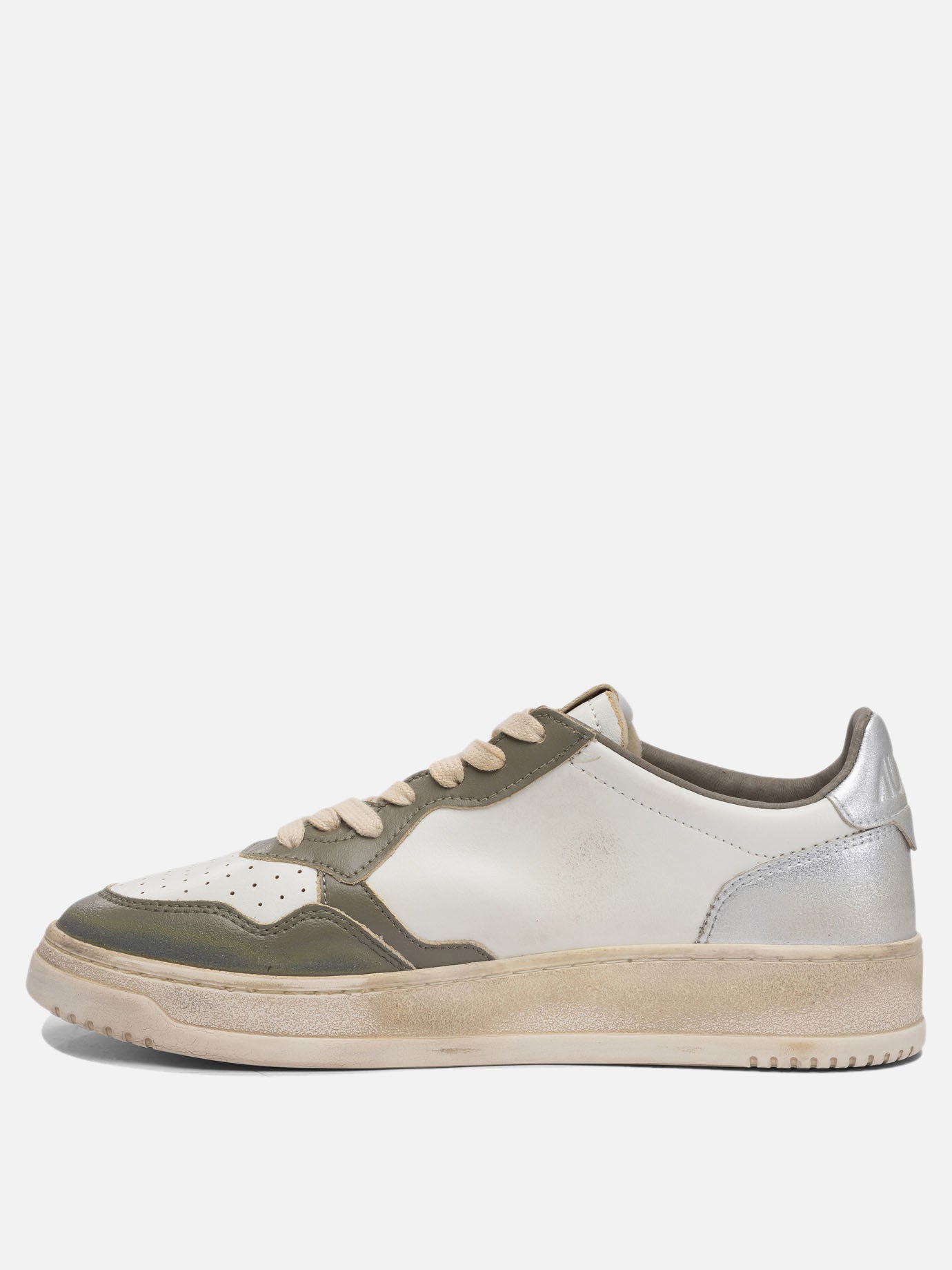 Low top sneakers 100% cow leather - 100% rubber  Green - Autry Men | PDP | VIETTI Online Store | thumbnail_3