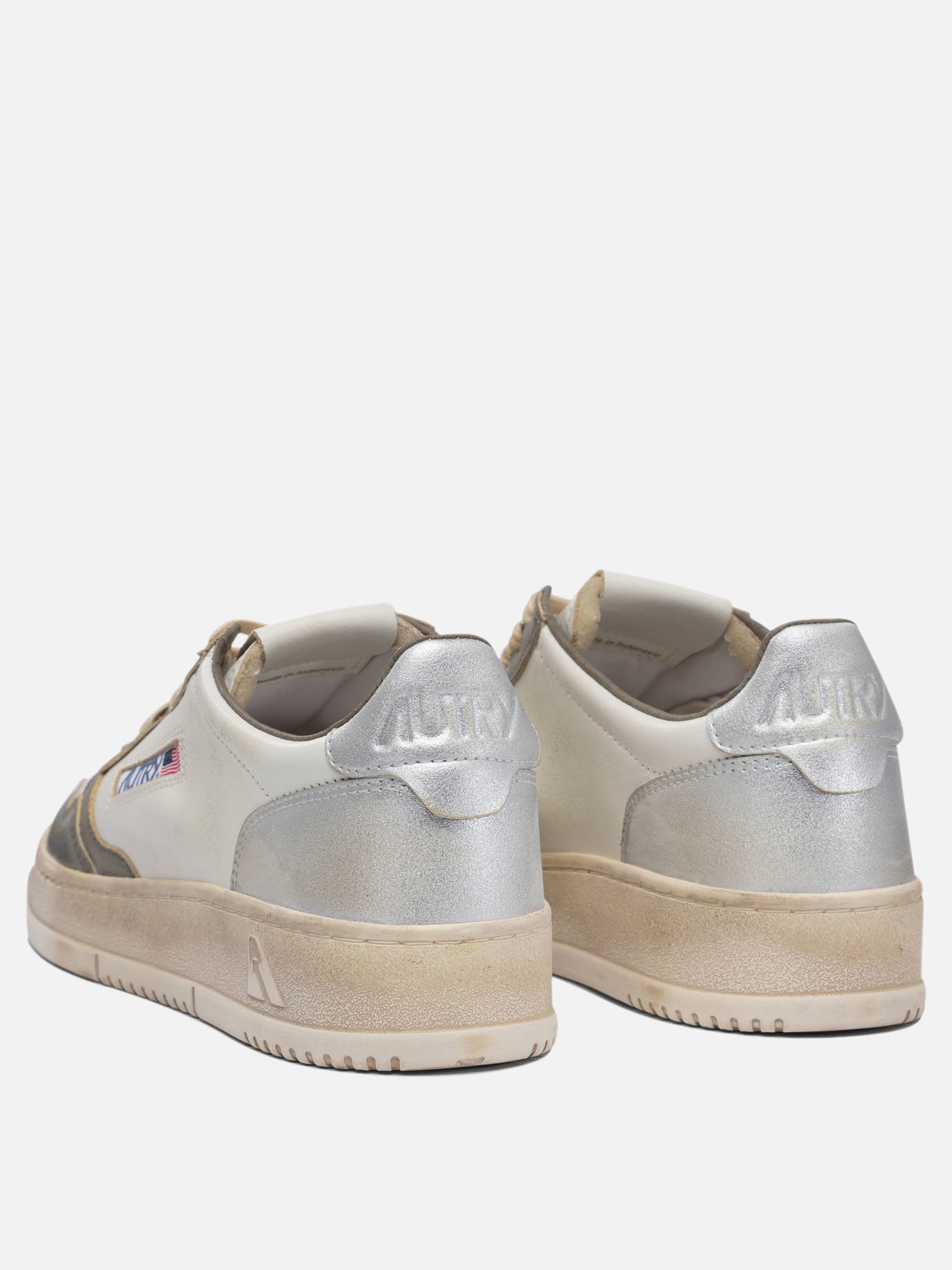 Low top sneakers 100% cow leather - 100% rubber  Green - Autry Men | PDP | VIETTI Online Store | thumbnail_4