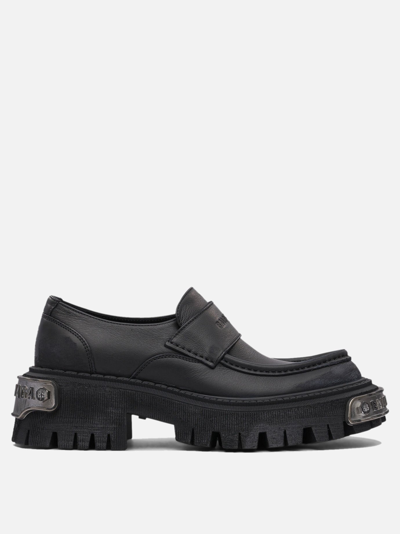 Loafers 100% calf leather - 100% rubber  Black - Balenciaga Women | PDP | VIETTI Online Store | Zoom-Modal
