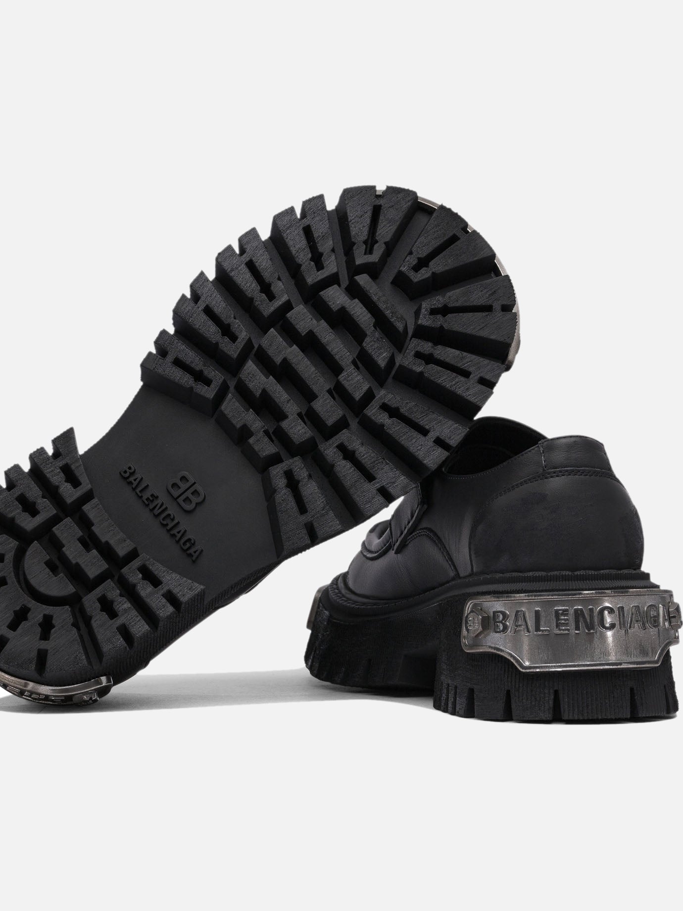 Loafers 100% calf leather - 100% rubber  Black - Balenciaga Women | PDP | VIETTI Online Store | Zoom-Modal_5
