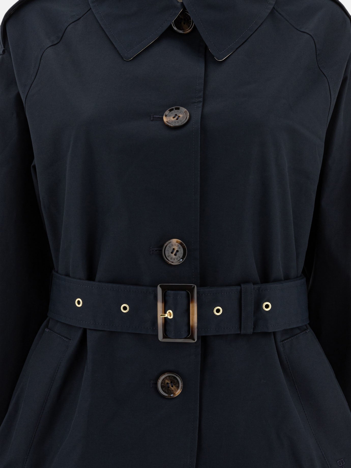 Raincoats & Trench coats Solid colour  Black - Barbour Women | PDP | VIETTI Online Store | thumbnail_3