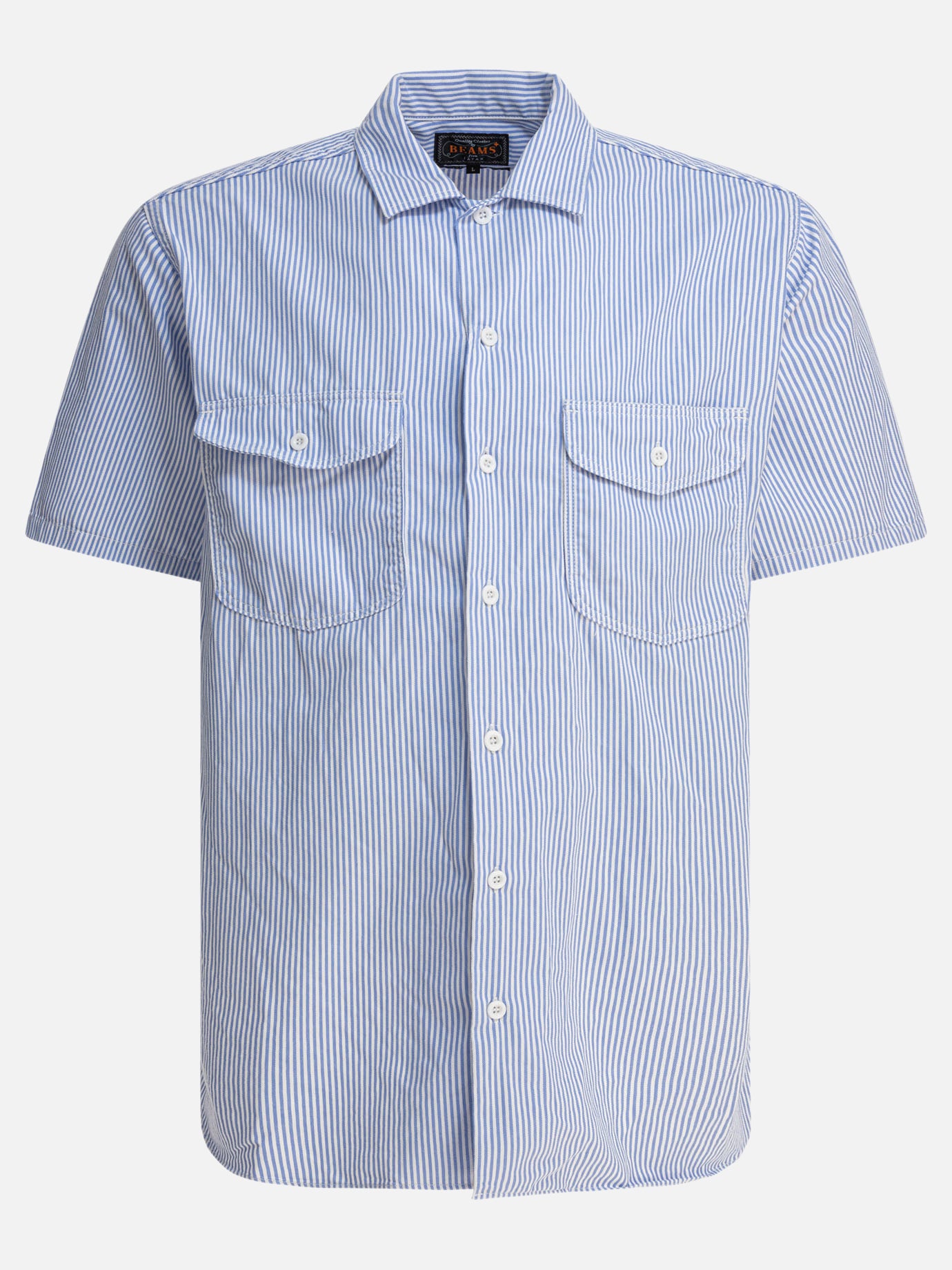 Casual shirts Striped  Blue - Beams Plus Men | PDP | VIETTI Online Store | thumbnail