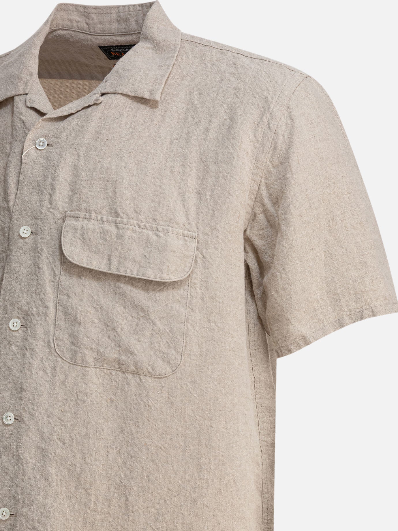 Casual shirts Solid colour  Beige - Beams Plus Men | PDP | VIETTI Online Store | thumbnail_4