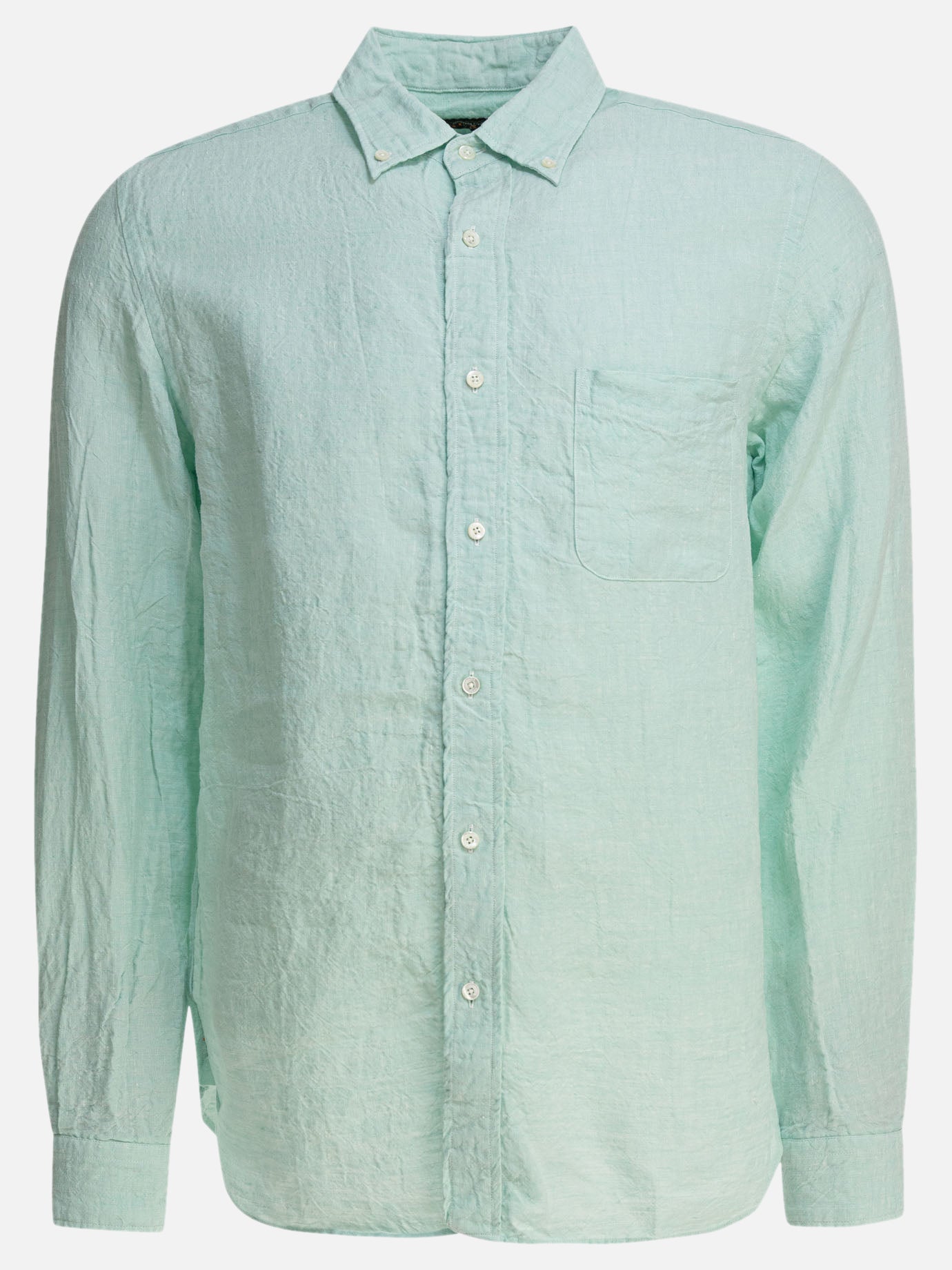 Casual shirts Solid colour  Green - Beams Plus Men | PDP | VIETTI Online Store | thumbnail