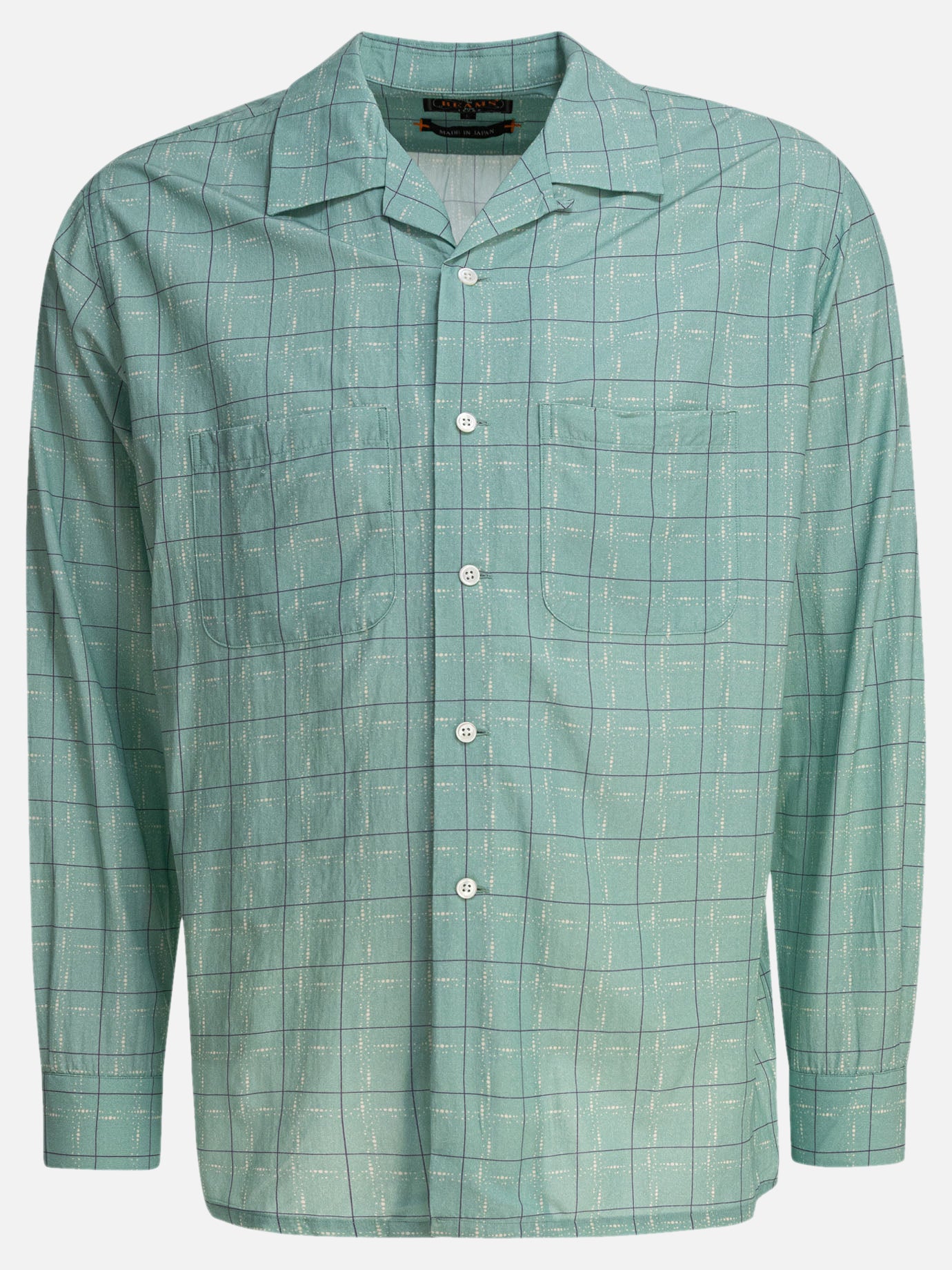 Casual shirts Print  Green - Beams Plus Men | PDP | VIETTI Online Store | thumbnail
