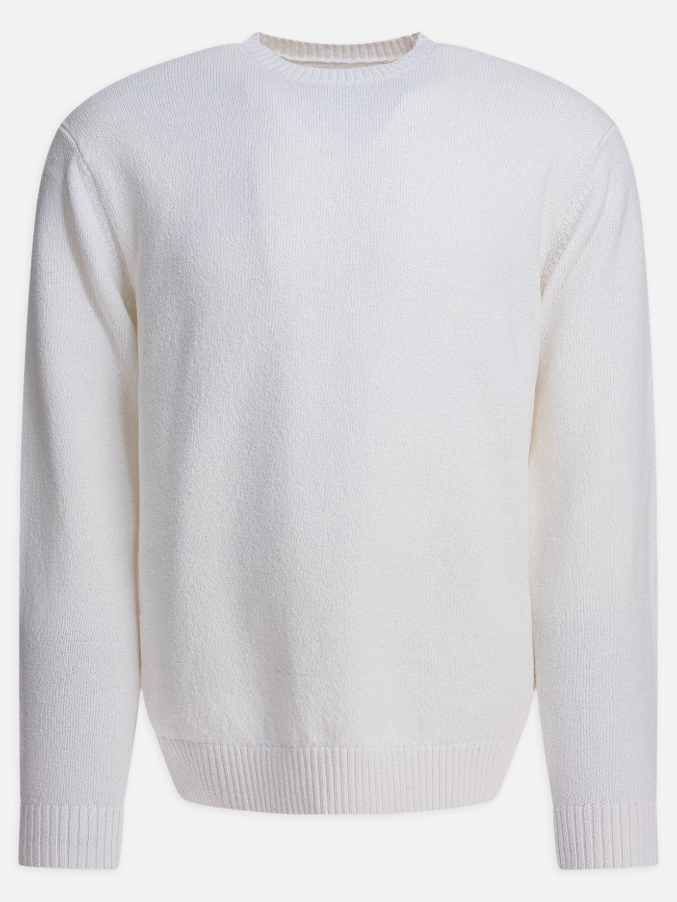 Crewneck sweaters Solid colour  White - Beams Plus Men | PDP | VIETTI Online Store | Zoom-Modal
