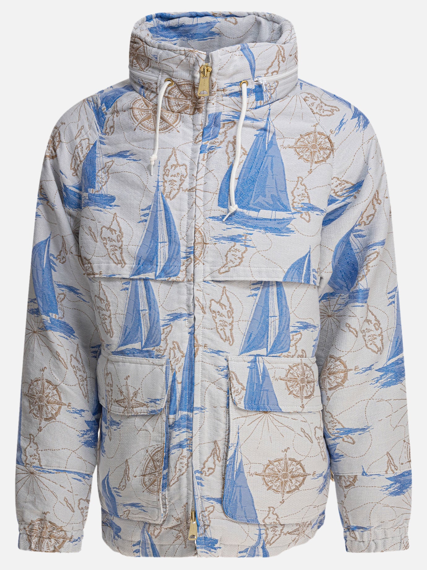 Quilted & Utility Jackets Print  Light blue - Beams Plus Men | PDP | VIETTI Online Store | Zoom-Modal
