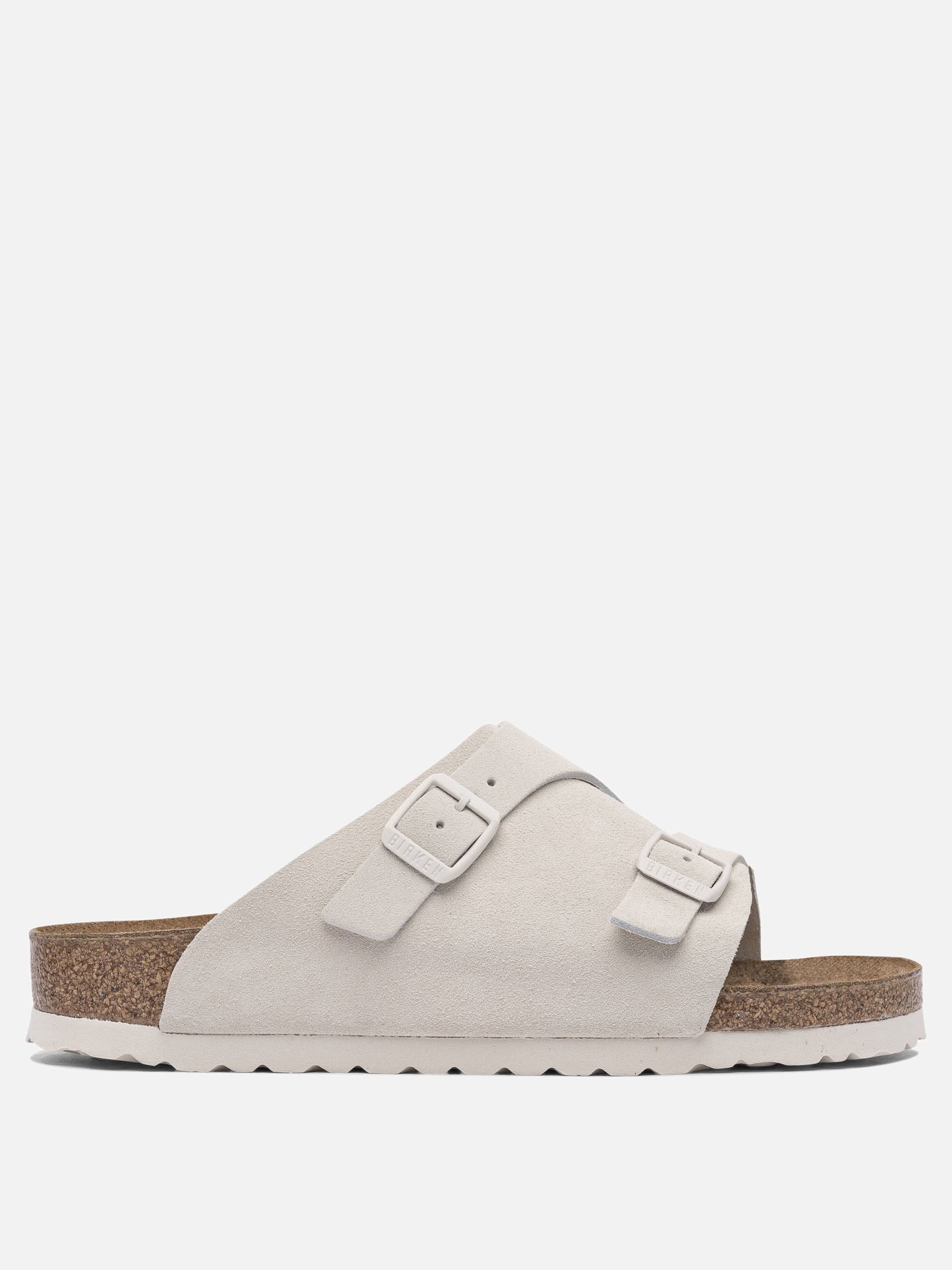 Flat sandals 100% leather - 100% rubber  White - Birkenstock Women | PDP | VIETTI Online Store | Zoom-Modal
