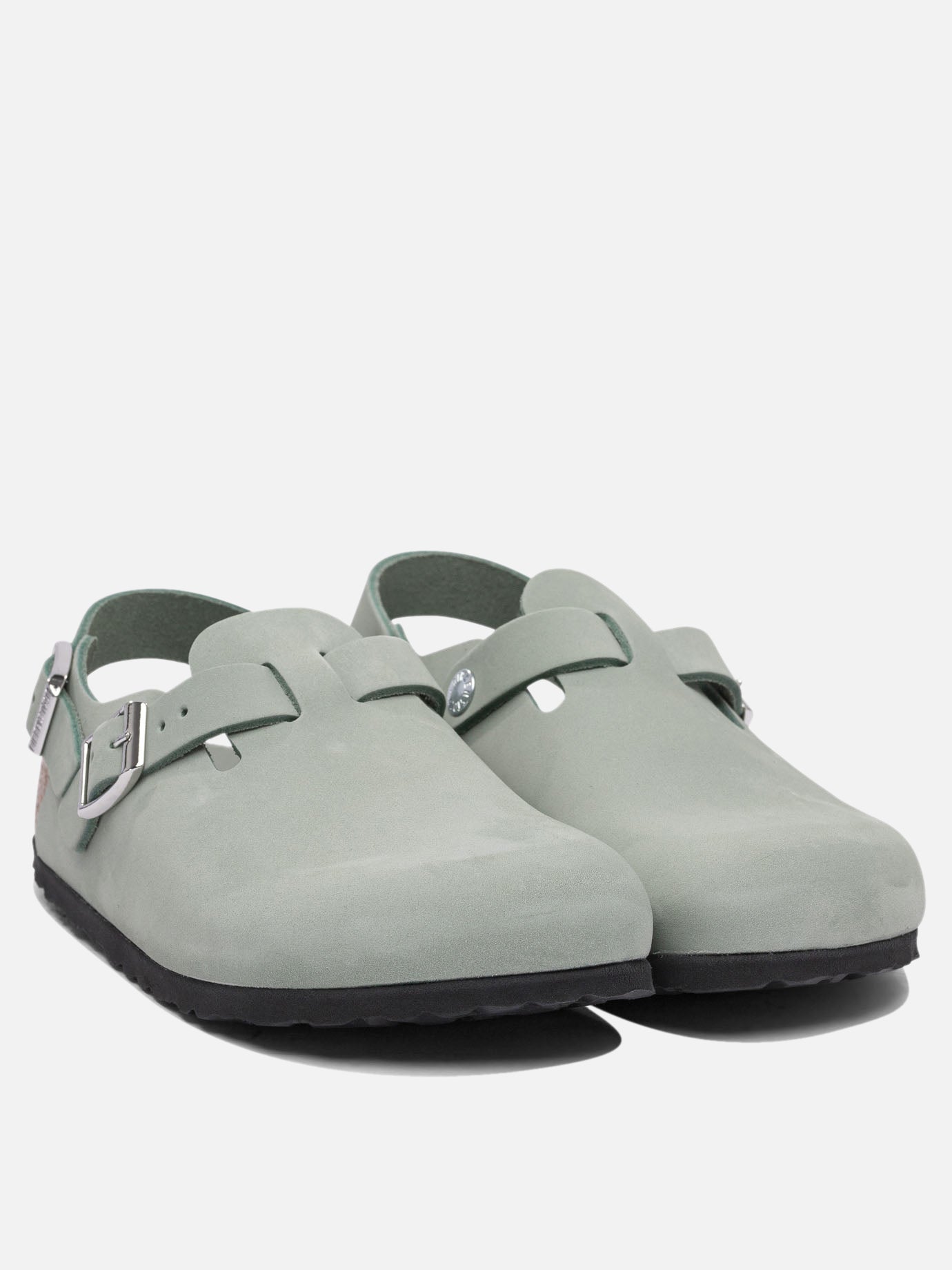Flat sandals 100% leather - 100% eva  Green - Birkenstock Women | PDP | VIETTI Online Store | thumbnail_2