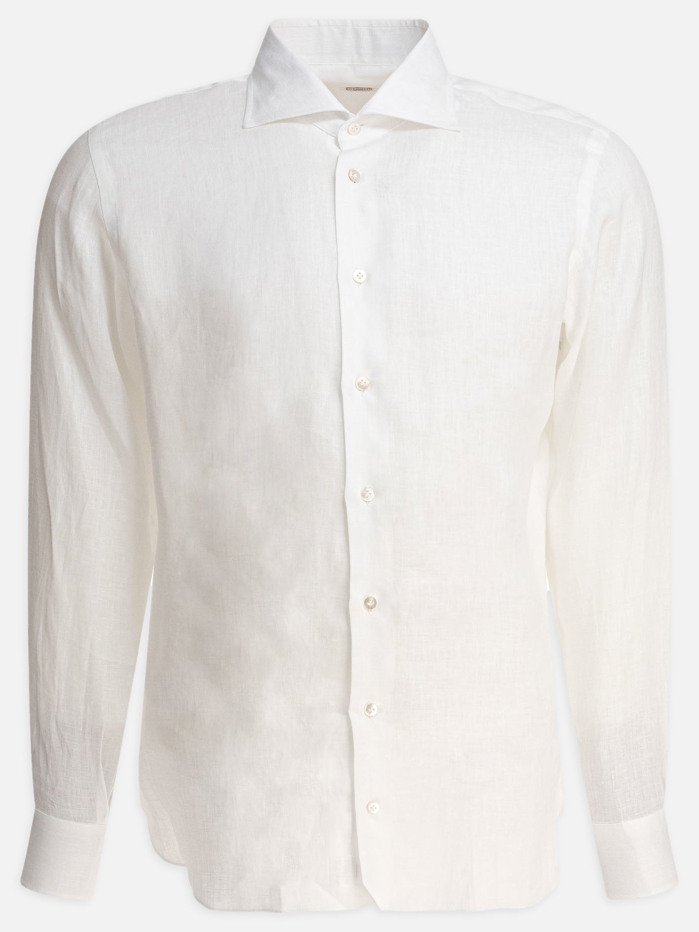 Casual shirts Solid colour  White - Borriello Men | PDP | VIETTI Online Store | Zoom-Modal
