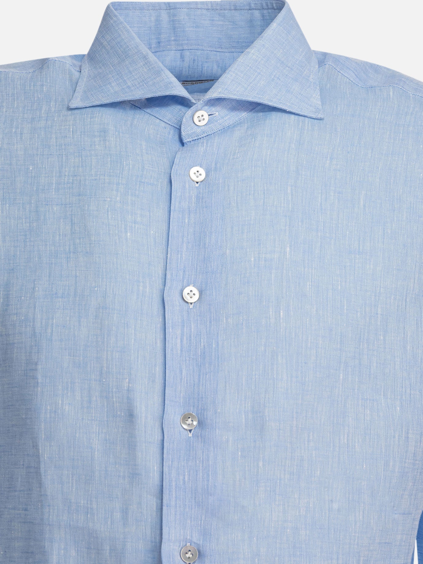 Casual shirts Solid colour  Light blue - Borriello Men | PDP | VIETTI Online Store | thumbnail_3