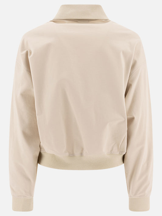 Full zip sweatshirts Solid colour  White - Brunello Cucinelli Women | PLP | VIETTI Online Store | 2
