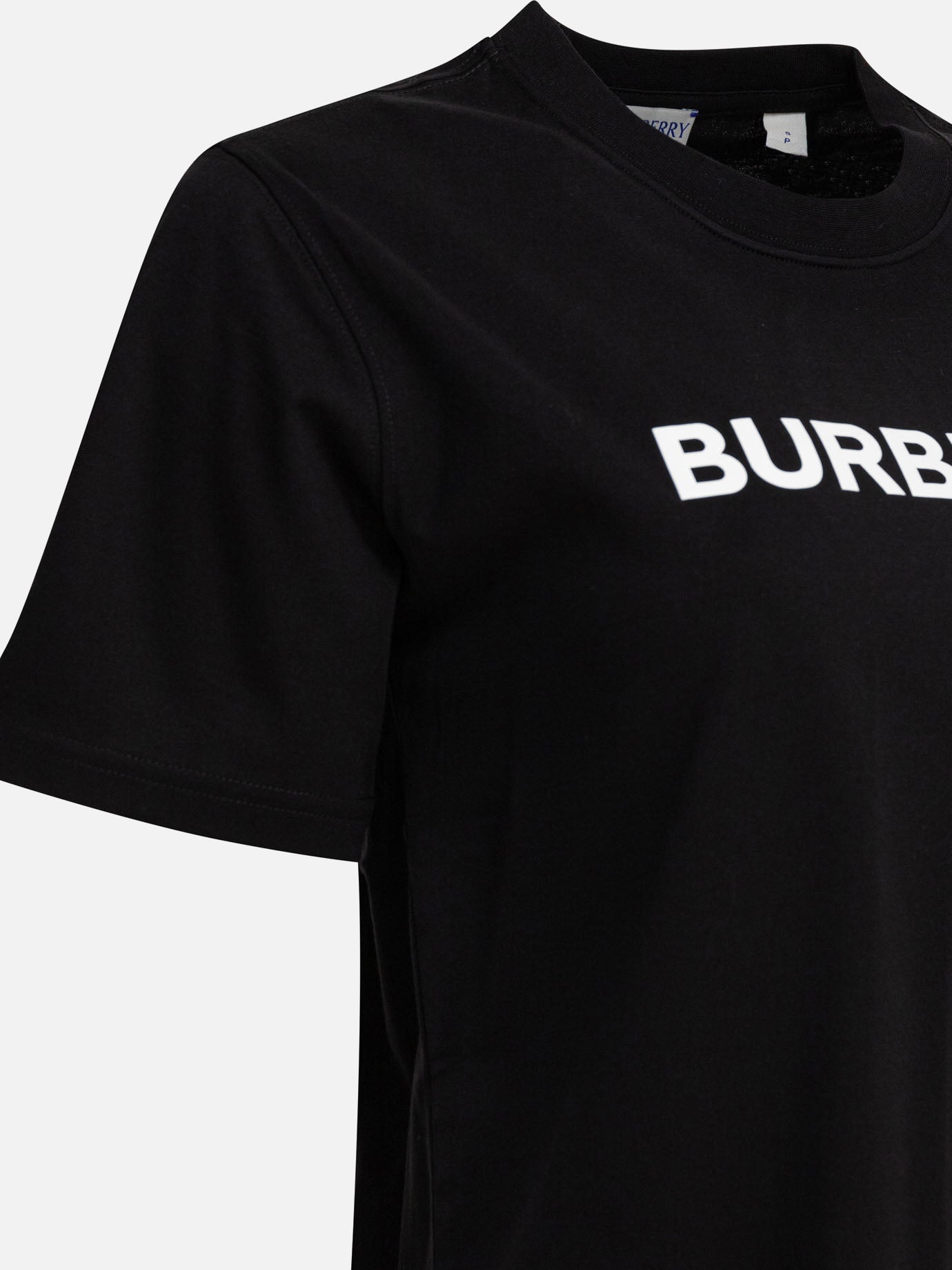 Crewneck t-shirts Logo  Black - Burberry Women | PDP | VIETTI Online Store | thumbnail_4