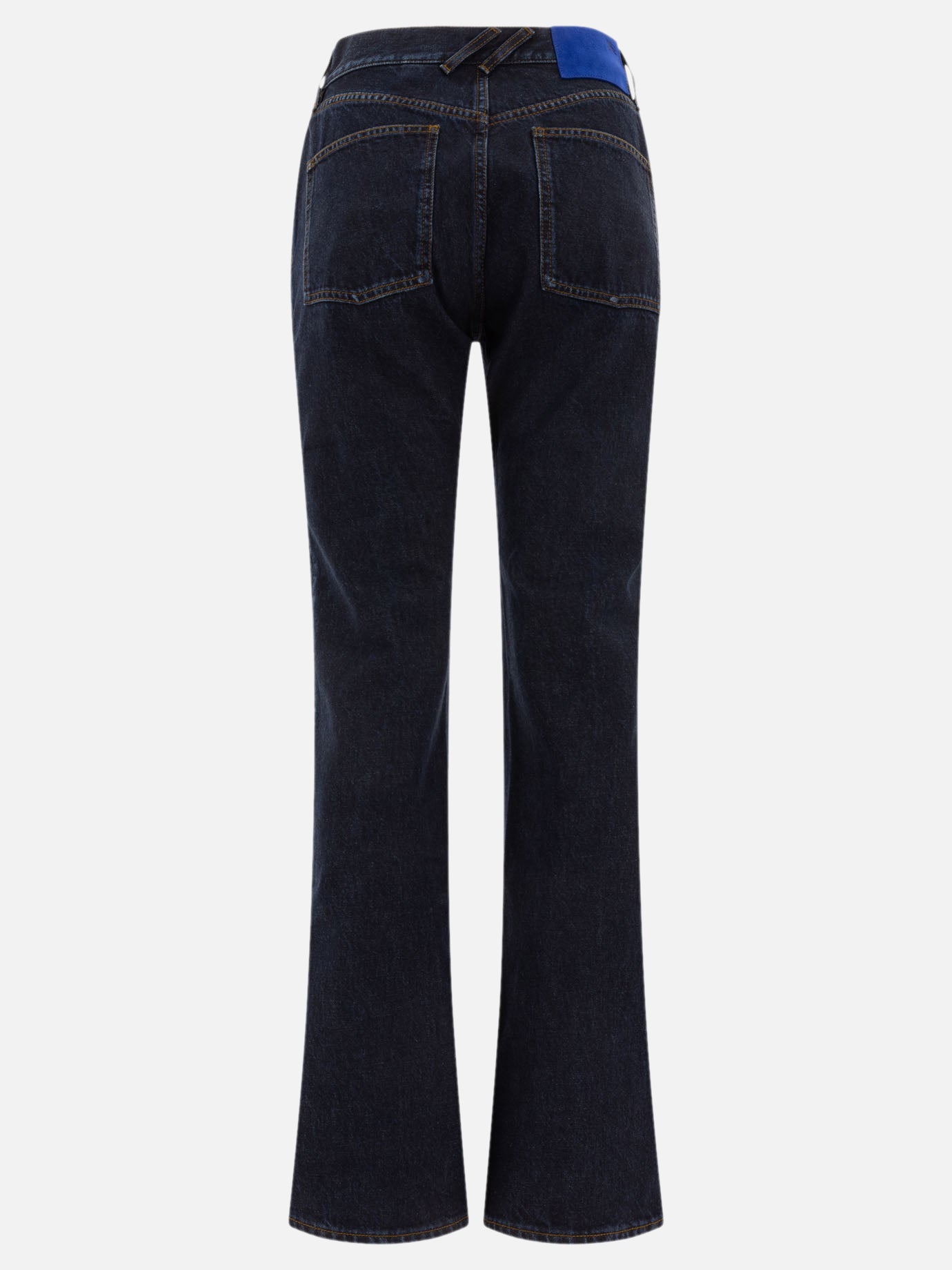 Burberry High rise bootcut jeans 17535787_25 Blue thumbnail_2