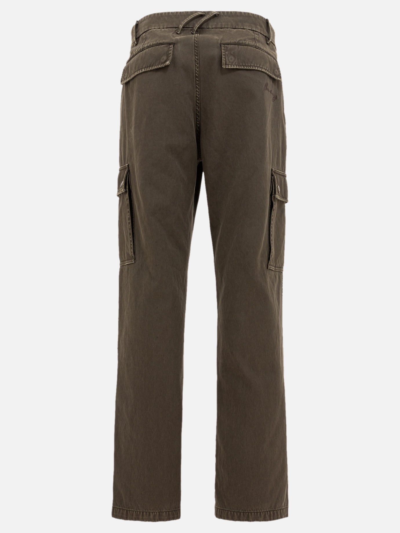 Cargo & parachute trousers Solid colour  Brown - Burberry Men | PDP | VIETTI Online Store | Zoom-Modal_2
