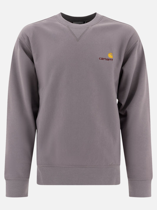 Carhartt WIP "American Script" sweatshirt 12843869_M Grey 1