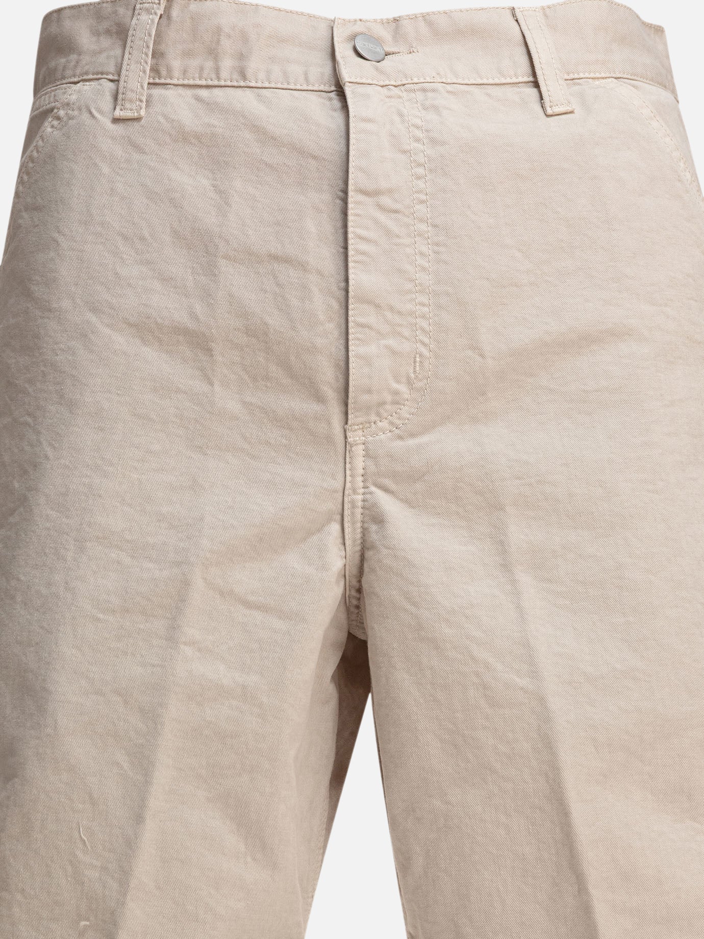 Utility shorts Solid colour  Beige - Carhartt WIP Men | PDP | VIETTI Online Store | thumbnail_3