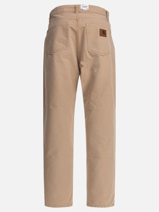Straight-leg jeans Solid colour  Beige - Carhartt WIP Men | PLP | VIETTI Online Store | 2
