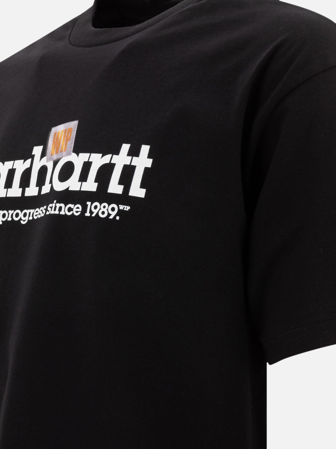 Crewneck t-shirts Logo  Black - Carhartt WIP Men | PDP | VIETTI Online Store | thumbnail_4