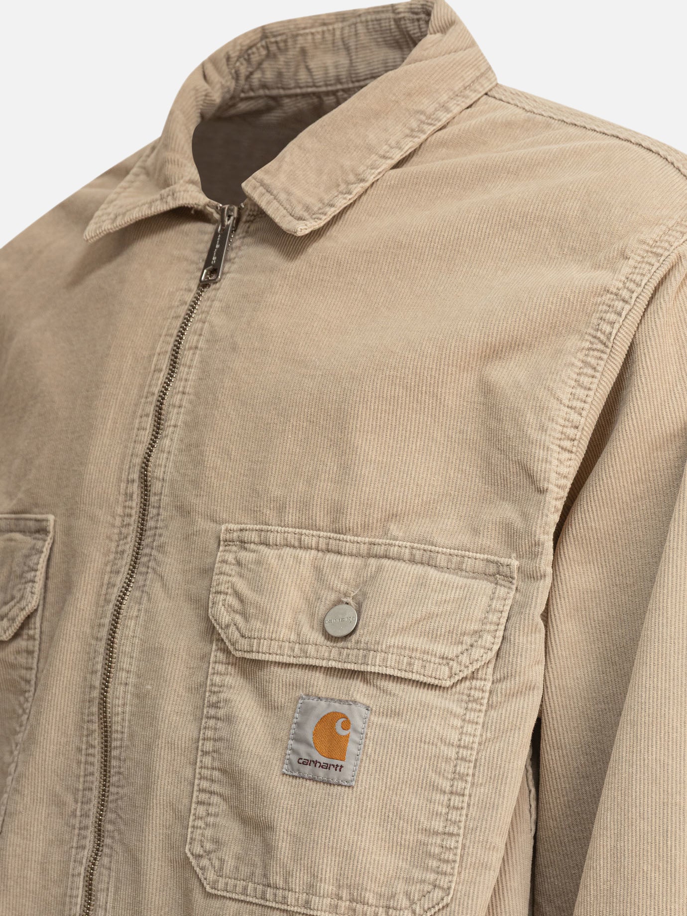 Overshirt jackets Solid colour  Beige - Carhartt WIP Men | PDP | VIETTI Online Store | thumbnail_4